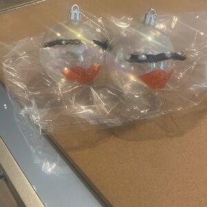 Imperfectly Blinged for Xmas Lash Ornaments